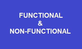 Functional & Non-Functional Requirements